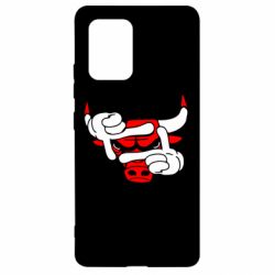 Чехол для Samsung S10 Lite Chicago Bulls бык - PrintSalon