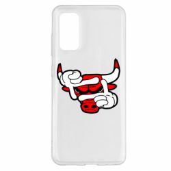 Чехол для Samsung S20 Chicago Bulls бык - PrintSalon