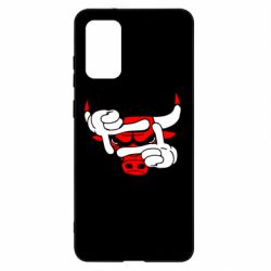 Чехол для Samsung S20+ Chicago Bulls бык - PrintSalon