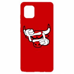 Чехол для Samsung Note 10 Lite Chicago Bulls бык - PrintSalon