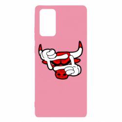 Чехол для Samsung Note 20 Chicago Bulls бык - PrintSalon