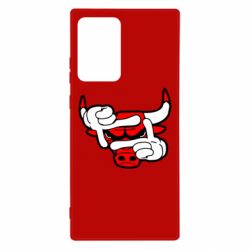 Чехол для Samsung Note 20 Ultra Chicago Bulls бык - PrintSalon