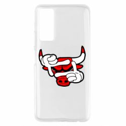Чехол для Huawei P Smart 2021 Chicago Bulls бык - PrintSalon