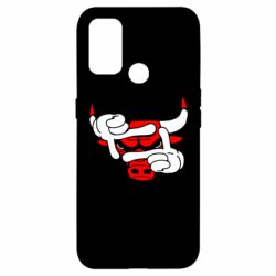Чехол для Oppo A53/A32/A33 Chicago Bulls бык - PrintSalon