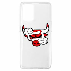 Чехол для Oppo A74 4G Chicago Bulls бык - PrintSalon