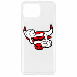 Чехол для Oppo Reno 4 Lite Chicago Bulls бык - PrintSalon