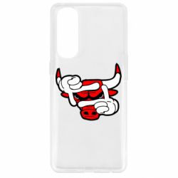 Чехол для Oppo Reno 4 Pro Chicago Bulls бык - PrintSalon