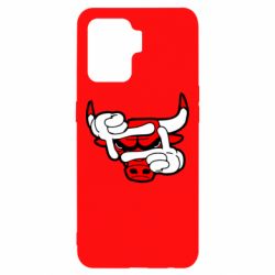Чехол для Oppo Reno 5 Lite Chicago Bulls бык - PrintSalon