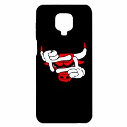 Чехол для Xiaomi Redmi Note 9S/9Pro/9Pro Max Chicago Bulls бык - PrintSalon