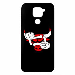Чехол для Xiaomi Redmi Note 9/Redmi 10X Chicago Bulls бык - PrintSalon