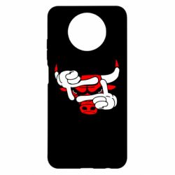 Чехол для Xiaomi Redmi Note 9 5G/Redmi Note 9T Chicago Bulls бык - PrintSalon