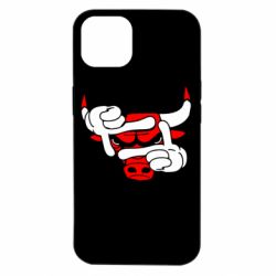 Чехол для iPhone 14 Chicago Bulls бык - PrintSalon