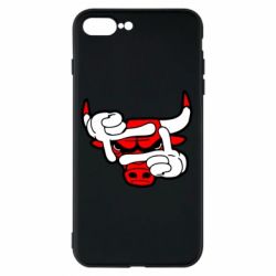 Чехол для iPhone 7 Plus Chicago Bulls бык - PrintSalon
