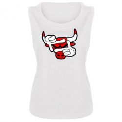 Женская майка Chicago Bulls бык - PrintSalon
