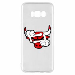 Чехол для Samsung S8 Chicago Bulls бык - PrintSalon