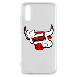 Чехол для Huawei P20 Chicago Bulls бык - PrintSalon