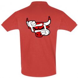 Мужское поло Chicago Bulls бык - PrintSalon