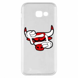 Чехол для Samsung A5 2017 Chicago Bulls бык - PrintSalon