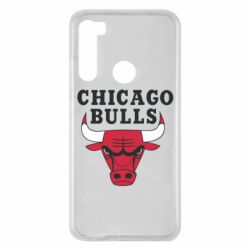 Чехол для Xiaomi Redmi Note 8 Chicago Bulls Classic-PrintSalon Чехол для Xiaomi Redmi Note 8 Chicago Bulls Classic