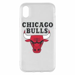 Чехол для iPhone X/Xs Chicago Bulls Classic - PrintSalon