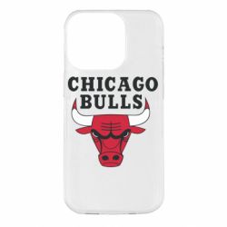 Чехол для iPhone 14 Pro Chicago Bulls Classic