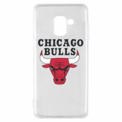 Чехол для Samsung A8 2018 Chicago Bulls Classic - PrintSalon