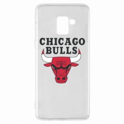 Чехол для Samsung A8+ 2018 Chicago Bulls Classic - PrintSalon