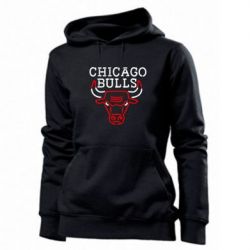 Женское худи Chicago Bulls Logo - PrintSalon