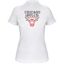 Женское поло Chicago Bulls Logo - PrintSalon