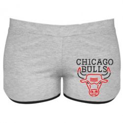 Женские шорты Chicago Bulls Logo - PrintSalon