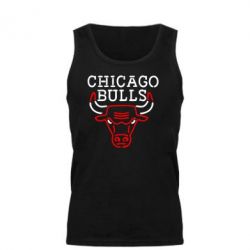 Мужская майка Chicago Bulls Logo - PrintSalon