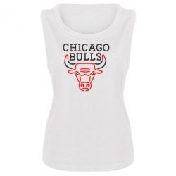 Женская майка Chicago Bulls Logo - PrintSalon
