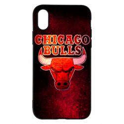 Чохол для iPhone X/Xs Chicago Bulls - PrintSalon