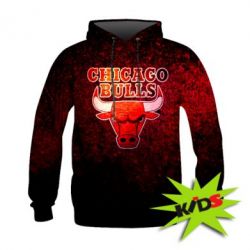Дитяче 3D худі Chicago Bulls - PrintSalon