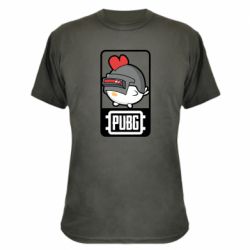 Камуфляжна футболка Chicken PUBG - PrintSalon