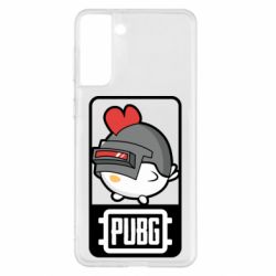 Чохол для Samsung S21+ Chicken PUBG - PrintSalon