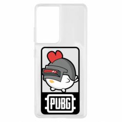 Чохол для Samsung S21 Ultra Chicken PUBG - PrintSalon