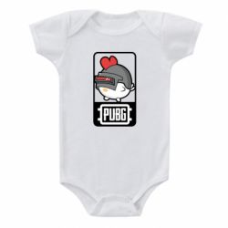 Дитячий бодік Chicken PUBG - PrintSalon