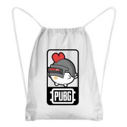 Рюкзак-мішок Chicken PUBG - PrintSalon