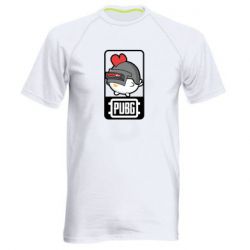 Чоловіча футболка для спорту Chicken PUBG - PrintSalon