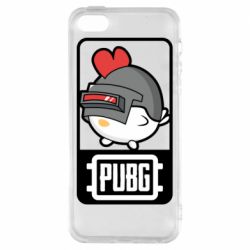 Чохол для iphone 5/5S/SE Chicken PUBG - PrintSalon