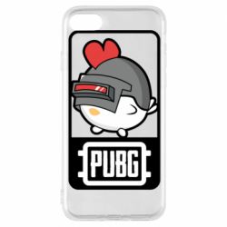 Чехол для iPhone 8 Chicken PUBG