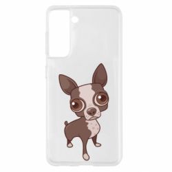 Чехол для Samsung S21 Чихуахуа - PrintSalon