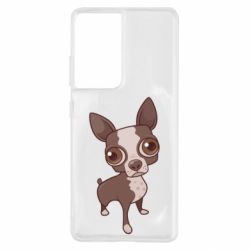Чехол для Samsung S21 Ultra Чихуахуа - PrintSalon