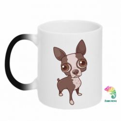 Чашка-хамелеон Чихуахуа - PrintSalon