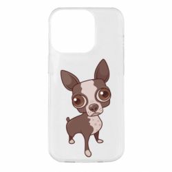 Чехол для iPhone 14 Pro Чихуахуа - PrintSalon