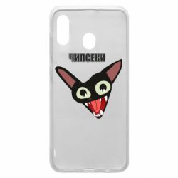 Чехол для Samsung A20 Чипсеки кот мем - PrintSalon