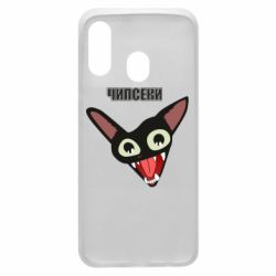Чехол для Samsung A40 Чипсеки кот мем - PrintSalon