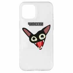 Чехол для iPhone 12 Pro Max Чипсеки кот мем - PrintSalon