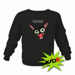 Детский свитшот Чипсеки кот мем - PrintSalon